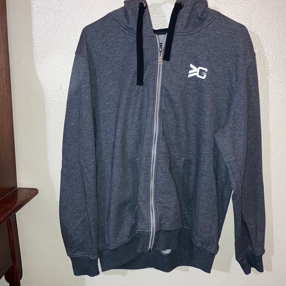 Greater than G zip hoodie